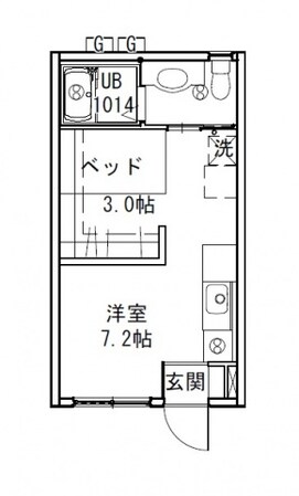 ハイドランジア草津の物件間取画像